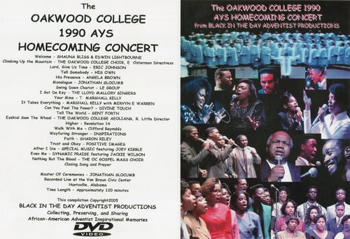 1990 Oakwood Homecoming AYS Concert