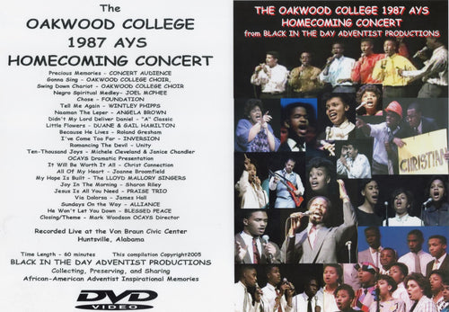 1987 Oakwood Homecoming AYS Concert
