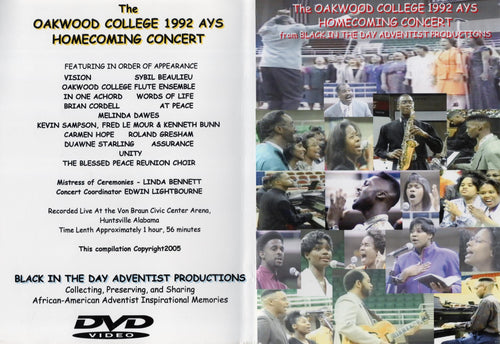 1992 Oakwood Homecoming AYS Concert