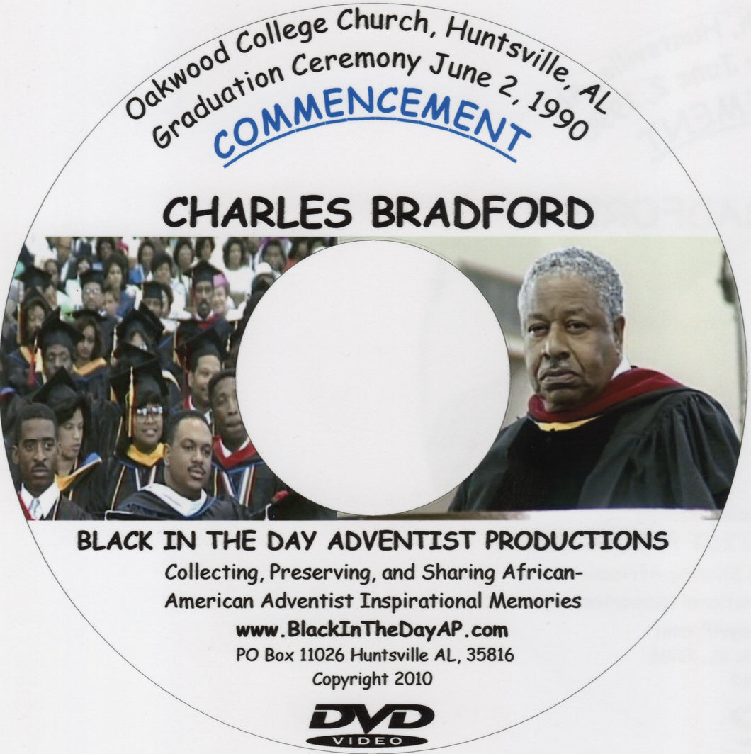 Charles Bradford - 1990 Oakwood College Commencement