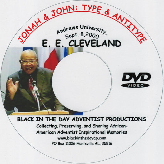 Earl E. Cleveland - "Jonah & John: Type & Antitype"
