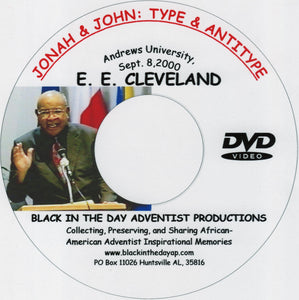 Earl E. Cleveland - "Jonah & John: Type & Antitype"