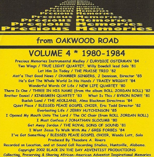 Precious Memories - Volume 4