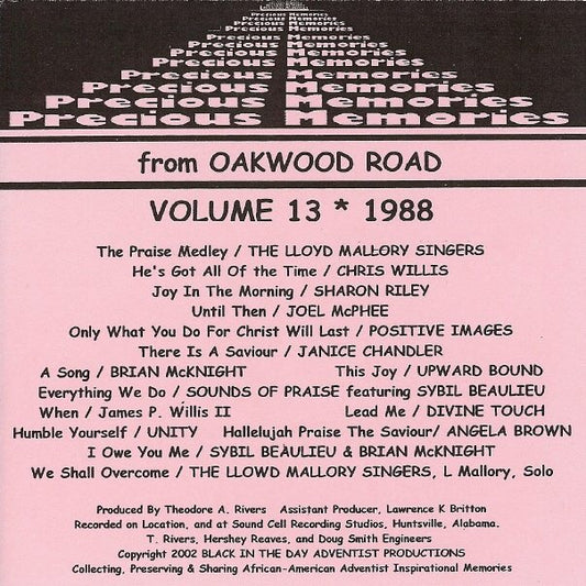 Precious Memories - Volume 13