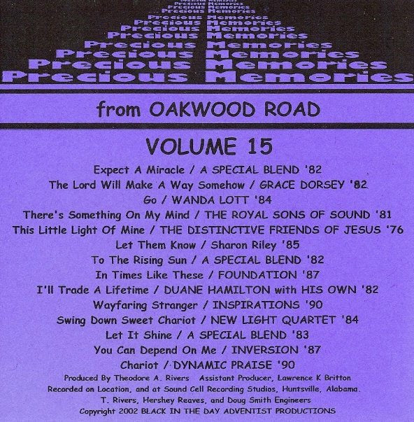 Precious Memories - Volume 15