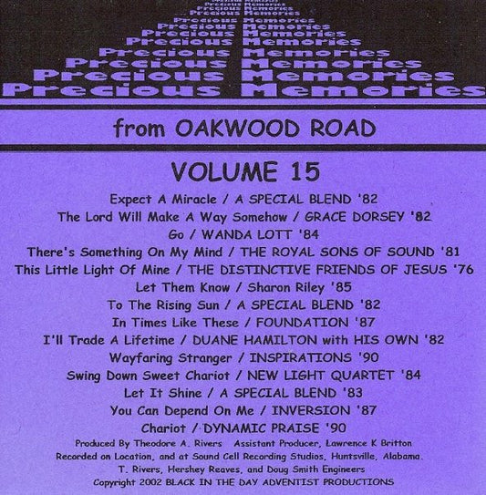 Precious Memories - Volume 15