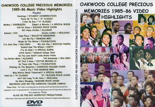 1985 - 1986 Oakwood College Precious Memories Highlights