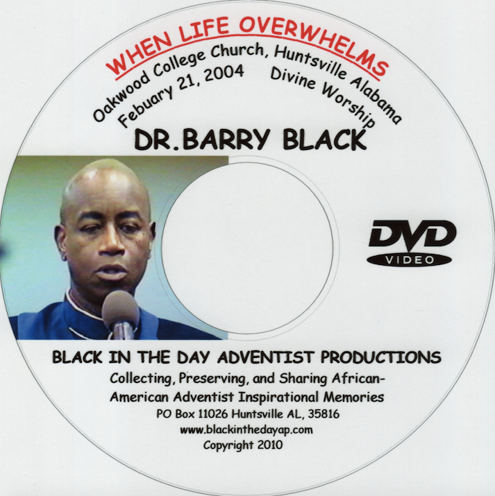 Barry Black - "When Life Overwhelms"