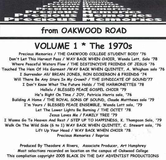 Precious Memories - Volume 1